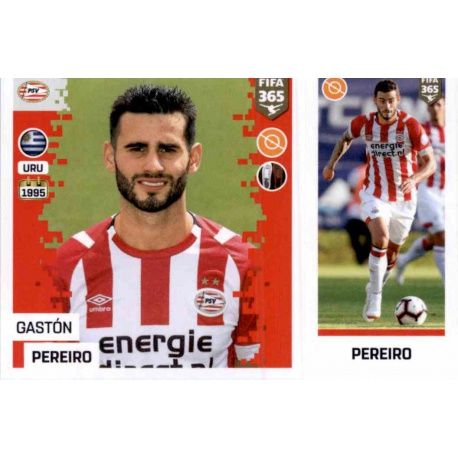 Gastón Pereiro - PSV Eindhoven 262 Panini FIFA 365 2019 Sticker Collection