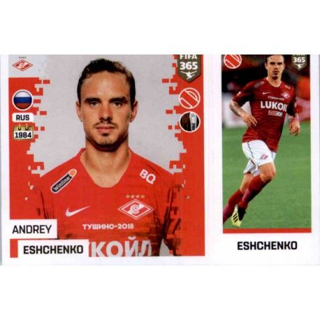 Andrey Eshchenko - FC Spartak Moskva 291 Panini FIFA 365 2019 Sticker Collection