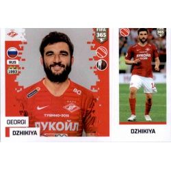 Georgi Dzhikiya - FC Spartak Moskva 292 Panini FIFA 365 2019 Sticker Collection