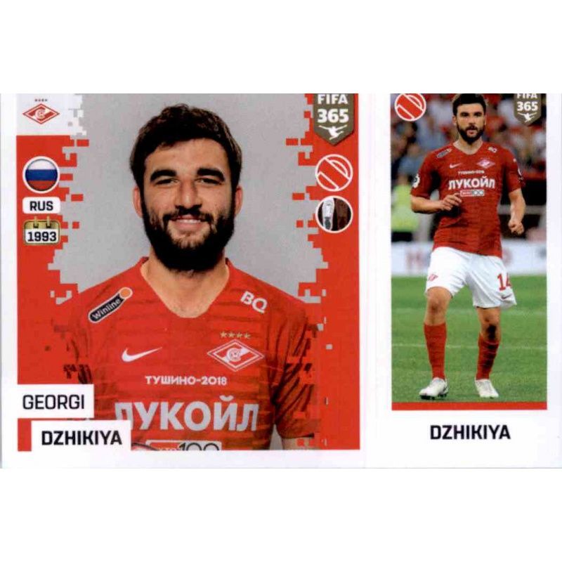 Sticker 293 a/b FC Spartak Moskva Dmitri Kombarov Panini FIFA365 2019 