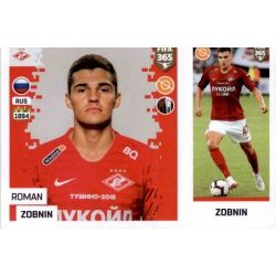 Roman Zobnin - FC Spartak Moskva 298 Panini FIFA 365 2019 Sticker Collection
