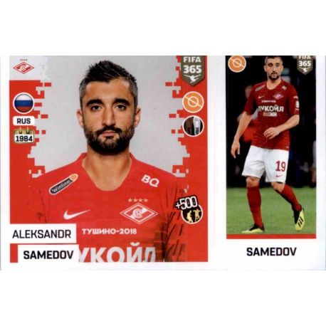Aleksandr Samedov - FC Spartak Moskva 299 Panini FIFA 365 2019 Sticker Collection