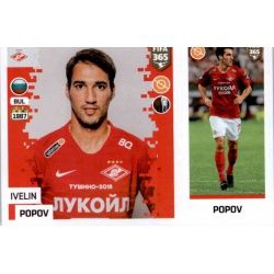 Ivelin Popov - FC Spartak Moskva 301 Panini FIFA 365 2019 Sticker Collection