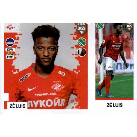 Zé Luís - FC Spartak Moskva 302 Panini FIFA 365 2019 Sticker Collection
