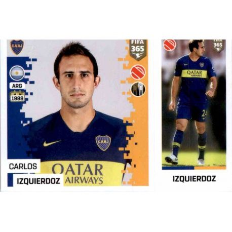 Carlos Izquierdoz - Boca Juniors 308 Panini FIFA 365 2019 Sticker Collection