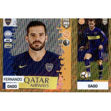 Fernando Gago - Boca Juniors 310 Panini FIFA 365 2019 Sticker Collection