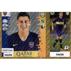 Cristian Pavón - Boca Juniors 317 Panini FIFA 365 2019 Sticker Collection