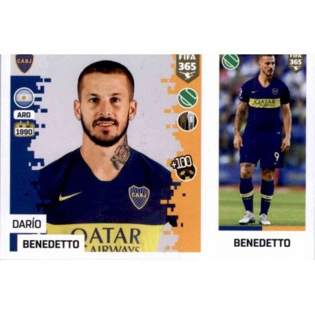 Darío Benedetto - Boca Juniors 318 Panini FIFA 365 2019 Sticker Collection