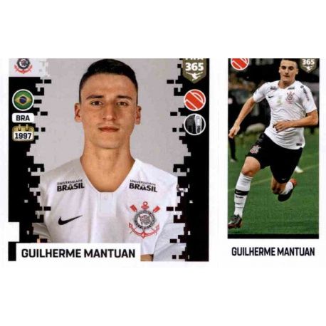 Guilherme Mantuan - SC Corinthians 321 Panini FIFA 365 2019 Sticker Collection