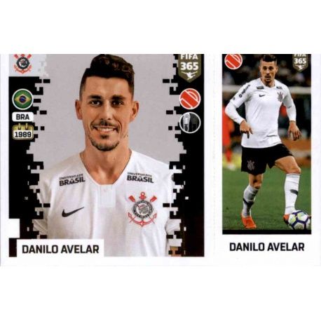 Danilo Avelar - SC Corinthians 323 Panini FIFA 365 2019 Sticker Collection