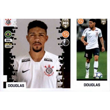 Douglas - SC Corinthians 331 Panini FIFA 365 2019 Sticker Collection