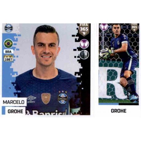 Marcelo Grohe - Gremio 336 Panini FIFA 365 2019 Sticker Collection