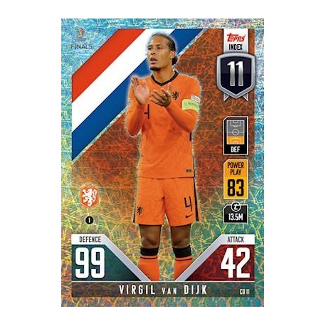 Virgil van Dijk Netherlands CD 11