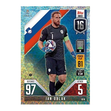 Jan Oblak Slovenia CD 16