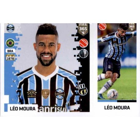 Léo Moura - Gremio 337 Panini FIFA 365 2019 Sticker Collection