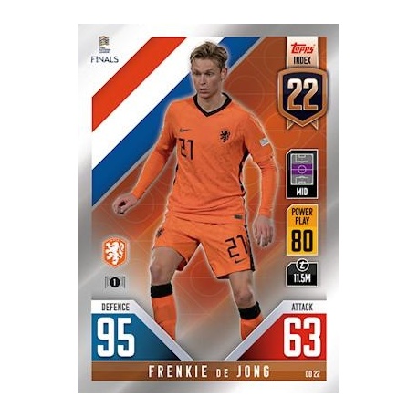 Frenkie de Jong Netherlands CD 22