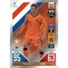 Oferta Cromos Frenkie de Jong Netherlands Countdown Cards Topps Match Attax 101 Nations League