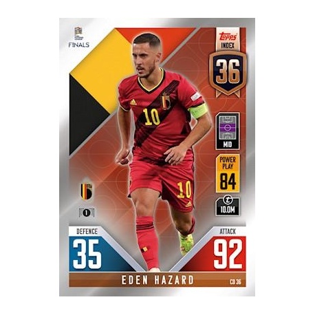 Eden Hazard Belgium CD 36