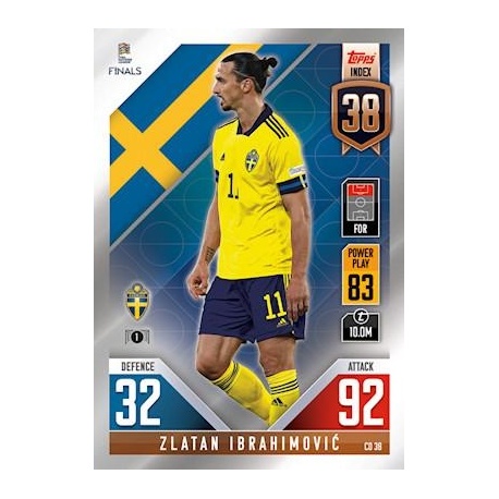 Zlatan Ibrahimović Sweden CD 38
