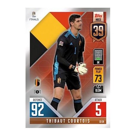 Thibaut Courtois Belgium CD 39