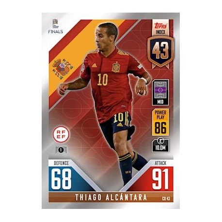 Thiago Alcantara Spain CD 43