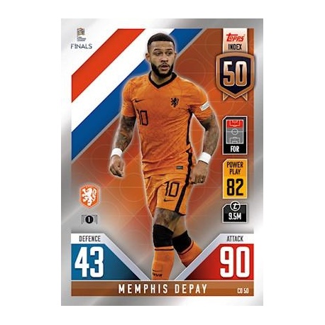 Memphis Depay Netherlands CD 50