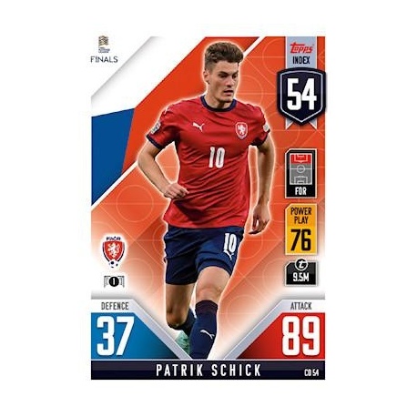 Patrick Schick Czech Republic CD 54