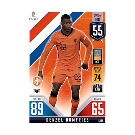 Denzel Dumfries Netherlands CD 55