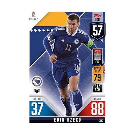 Edin Dzeko Bosnia & Herzegovina CD 57