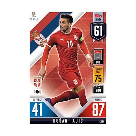 Dusan Tadic Serbia CD 61