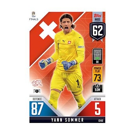 Yann Sommer Switzerland CD 62