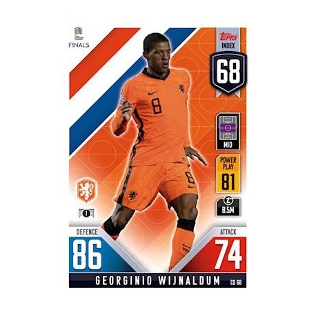 Georginio Wijnaldum Netherlands CD 68