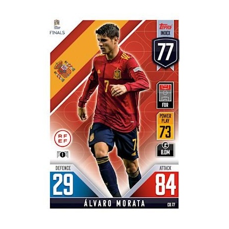 Alvaro Morata Spain CD 77