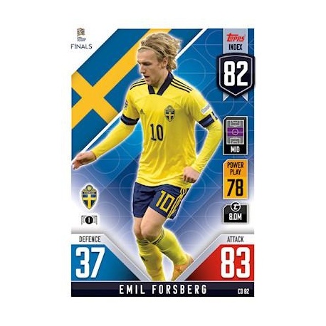 Emil Forsberg Sweden CD 82