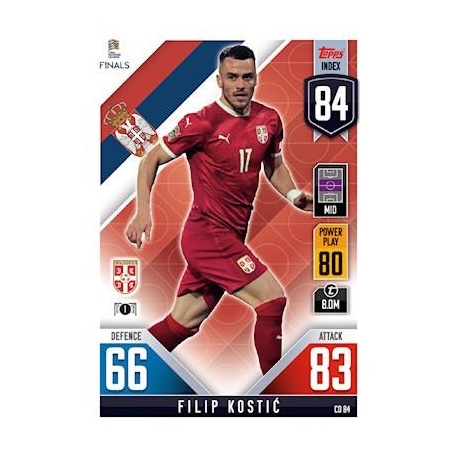 Filip Kostić Serbia CD 84