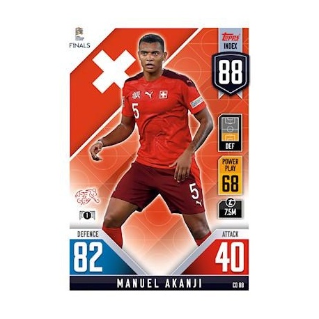 Manuel Akanji Switzerland CD 88