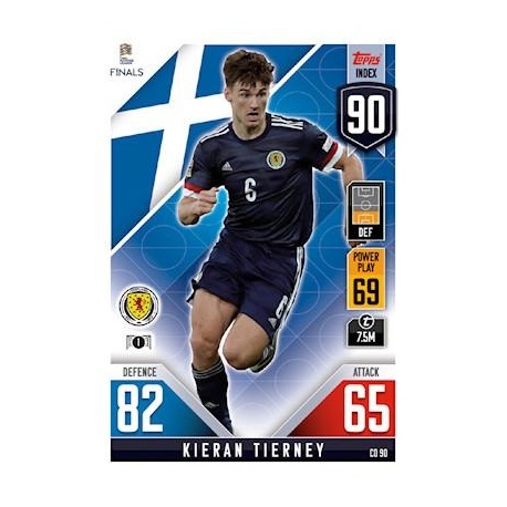 Kieran Tierney Scotland CD 90