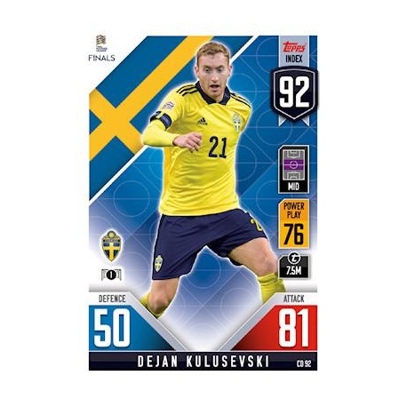 Dejan Kulusevski Sweden CD 92