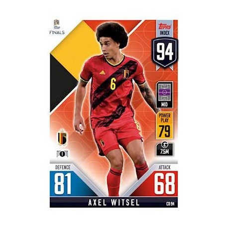 Axel Witsel Belgium CD 94