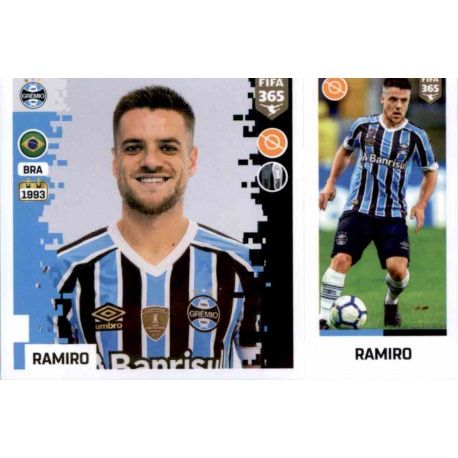 Ramiro - Gremio 345 Panini FIFA 365 2019 Sticker Collection