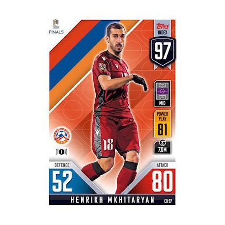 Henrikh Mkhitaryan Armenia CD 97