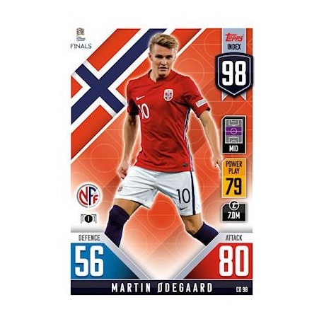 Martin Odegaard Norway CD 98