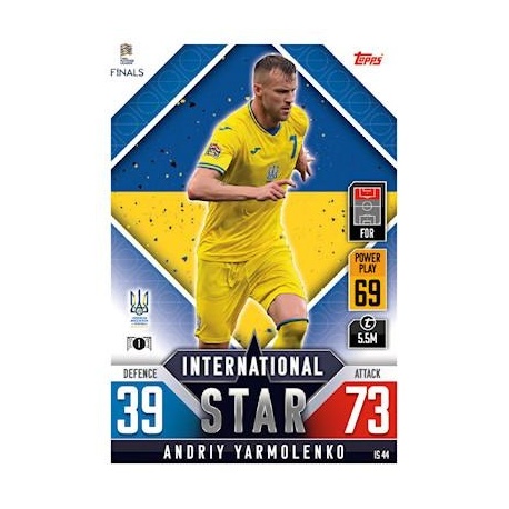 Andriy Yarmolenko Ukraine IS 44