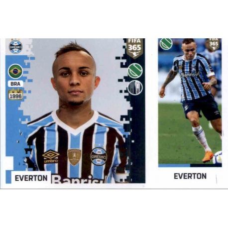 Everton - Gremio 350 Panini FIFA 365 2019 Sticker Collection