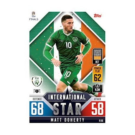 Matt Doherty Republic of Ireland IS 66