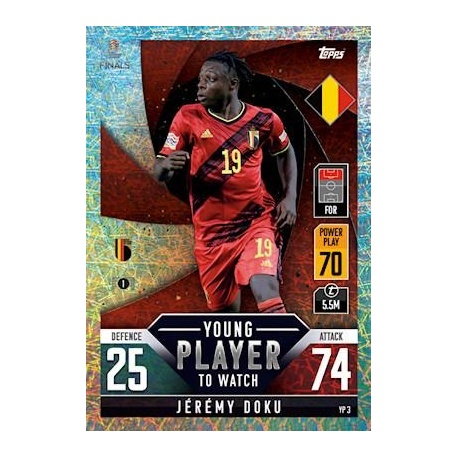Jeremy Doku Belgium YP 3