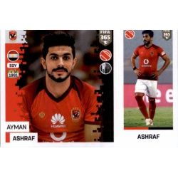 Ayman Ashraf - Al Ahly SC 356 Panini FIFA 365 2019 Sticker Collection