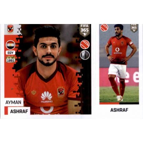Ayman Ashraf - Al Ahly SC 356 Panini FIFA 365 2019 Sticker Collection