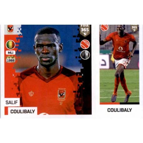 Salif Coulibaly - Al Ahly SC 358 Panini FIFA 365 2019 Sticker Collection