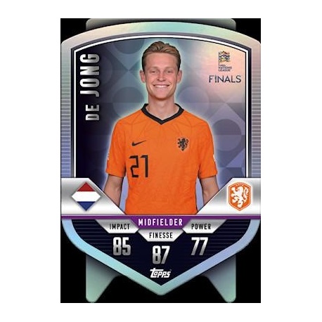 De Jong Netherlands Chrome Shield